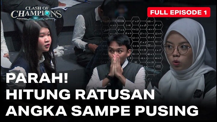 CLASH OF CHAMPIONS by Ruangguru Episode 1 - PARAH! HITUNG RATUSAN ANGKA SAMPE PUSING