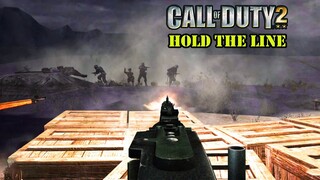 4K Call of Duty 2 (2005) - Defending the Alamein Line - Nostalgia Games