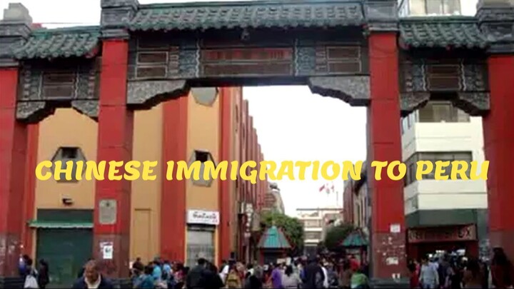 Chinese immigration to Peru and its influence on current Peruvian society-華人移民秘魯