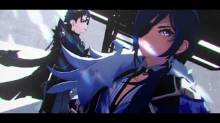【原神MMD】踊【萊歐斯利＆凯亚】