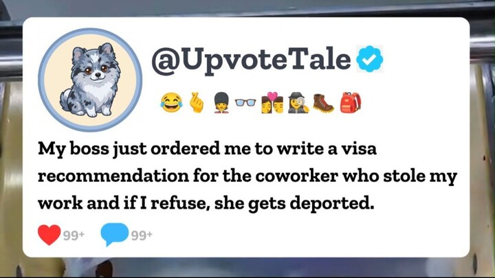 Should I help the coworker who stole from me get a visa? #shorts #reddit