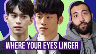 WHERE YOUR EYES LINGER É BOM? VALE A PENA VER DE NOVO? Resenha BL KDRAMA, Han Gi Chan e Jang Eui Soo