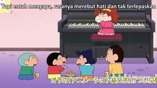 Crayon Shinchan - Pertunjukan Solo Piano Nene (Sub Indo)