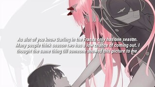 Darling in the Franxx Season 2 comfirmed! (Maybe)