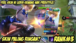 ROAD TO GLOBAL FANNY | SKIN CAMPUS YOUTH KALAU PAKAI RINGAN? | RANK PART 3 BY TERRY | MLBB MALAYSIA