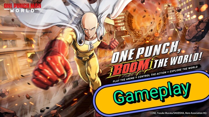 ONE punch Boom the world gameplay mobile