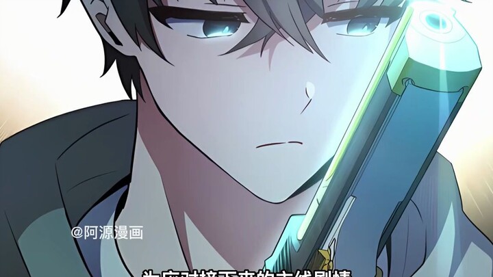 He is secretly the creator of this fictional world.