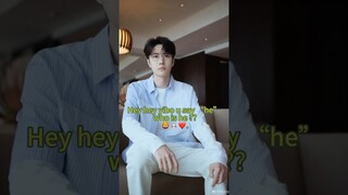 “He like” he is 🐰 right 🤭 🦁🐰❤️. #wangyibo #xiaozhan #yizhan #yizhanforever #bjyx