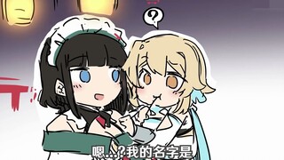 【提瓦特幼儿园】小荧和凯瑟琳一起外出寻找哥哥