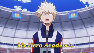 [Học viện anh hùng] Bakugou Katsuki nên ủng hộ thông báo của nhóm