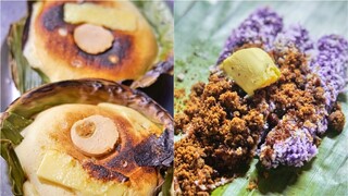 Filipino Christmas Street Food - Bibingka at Puto Bumbong