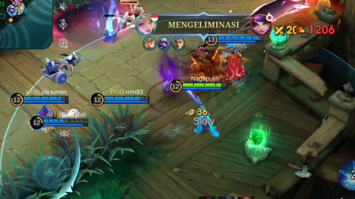 GAMEPLAY LAYLA MOBILE LEGEND BANG BANG