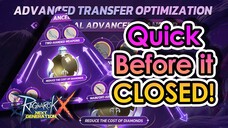 [ROX] A Chance To Get FREE Weapon Advance Transfer! You Can Now Transfer Stats To Any Weapon!