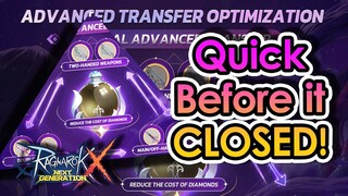 [ROX] A Chance To Get FREE Weapon Advance Transfer! You Can Now Transfer Stats To Any Weapon!