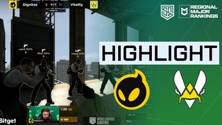 [HIGHLIGHTS] VITALITY VS DIGNITAS | GROUP STAGE | PGL MAJOR ANTWERP 2022 EUROPE RMR A