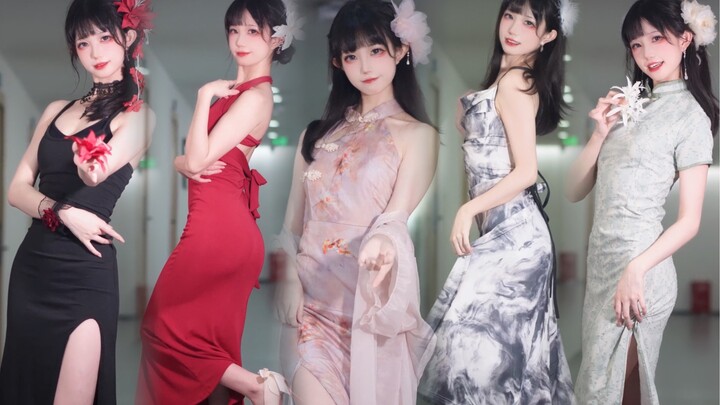 รีบเข้ามาหน่อย ช่วยพี่สาวเลือกเดรสสักตัวเถอะ～