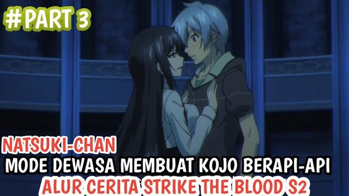 NATSUKI-CHAN MODE ONESAN MEMBUAT JIWA MUDA KOJO BERAPI-API Alur Cerita Anime STRIKE THE BLOOD