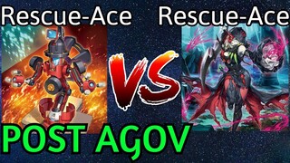 Rescue-Ace Vs Rescue Ace Post AGOV Yu-Gi-Oh!