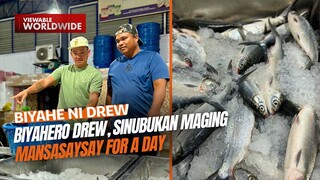 Biyahero Drew, sinubukan maging mansasaysay for a day | Biyahe Ni Drew