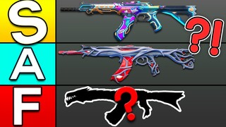 Ranking All Vandal Skins in VALORANT