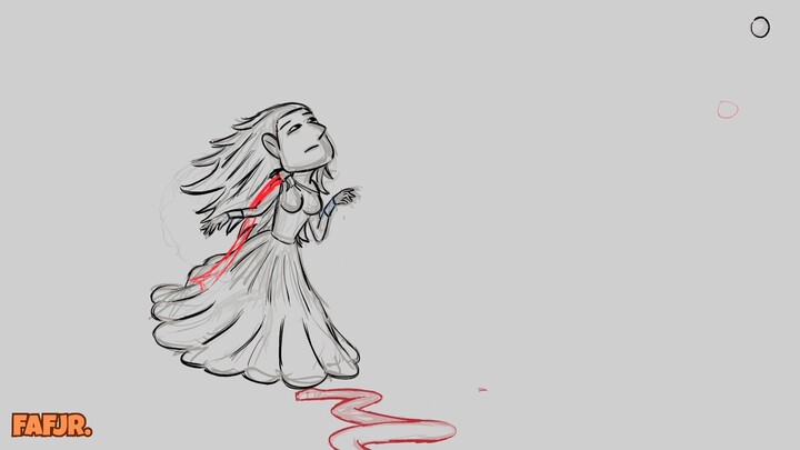 rough 2d animation #Nanyah