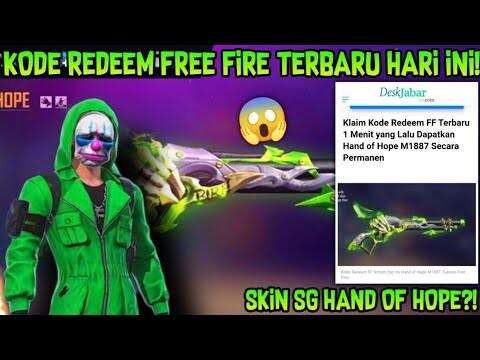 5 KODE REDEEM FREE FIRE TERBARU DAPAT SKIN SG DUA ?! KODE REDEEM FF - GARENA FREE FIRE