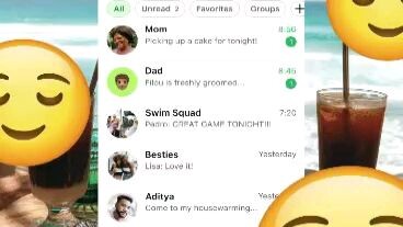 Memilih orang untuk dikirimi pesan WA