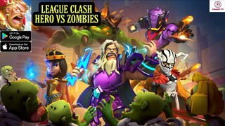 League Clash: Hero Vs Zombies Gameplay - Free 6 Giftcodes - Strategy Game Android Apk