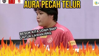 INTERVIEW AURA HIGH BUKTIKAN AURA BISA BANGKIT SIAP LAWAN RRQ BESOK