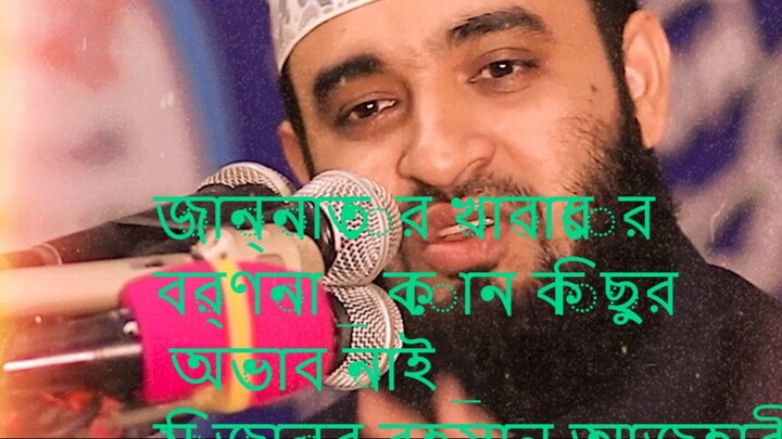 জান্নাতের খাবারের বর্ণনা _ কোন কিছুর অভাব নাই _ মিজানুর রহমান আজহারী _ Mizanur R