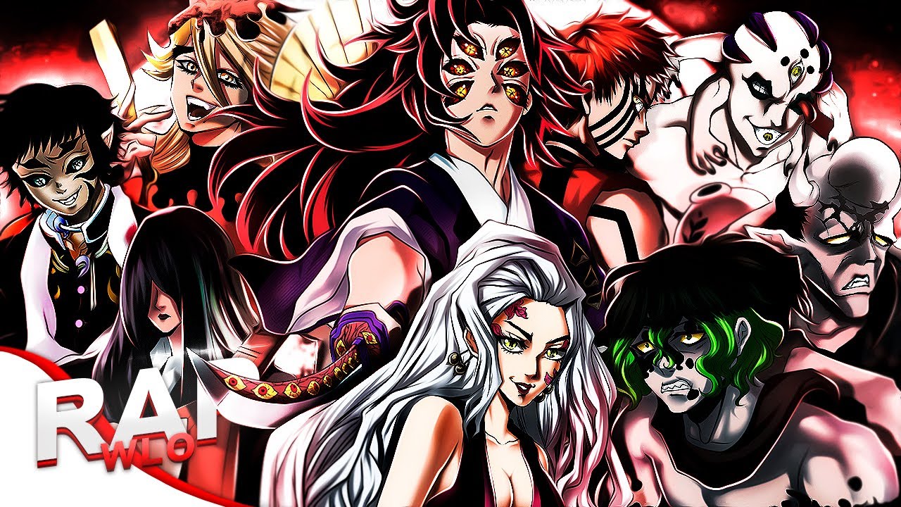 TODAS AS LUAS SUPERIORES DE KIMETSU NO YAIBA - (DEMON SLAYER) 