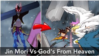 Jin Mori Monkey King Vs 4 God's| God Of High School Season 2|Jin Mori The Monkey King Fights Vs Gods