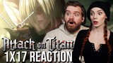 A Female Titan?!? | Attack On Titan Ep 1x17 Reaction & Review | Wit Studio on Crunchyroll
