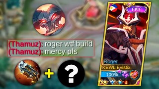 HOW TO EASILY COUNTER META HERO THAMUZ USING ROGER | NON META VS META | MLBB