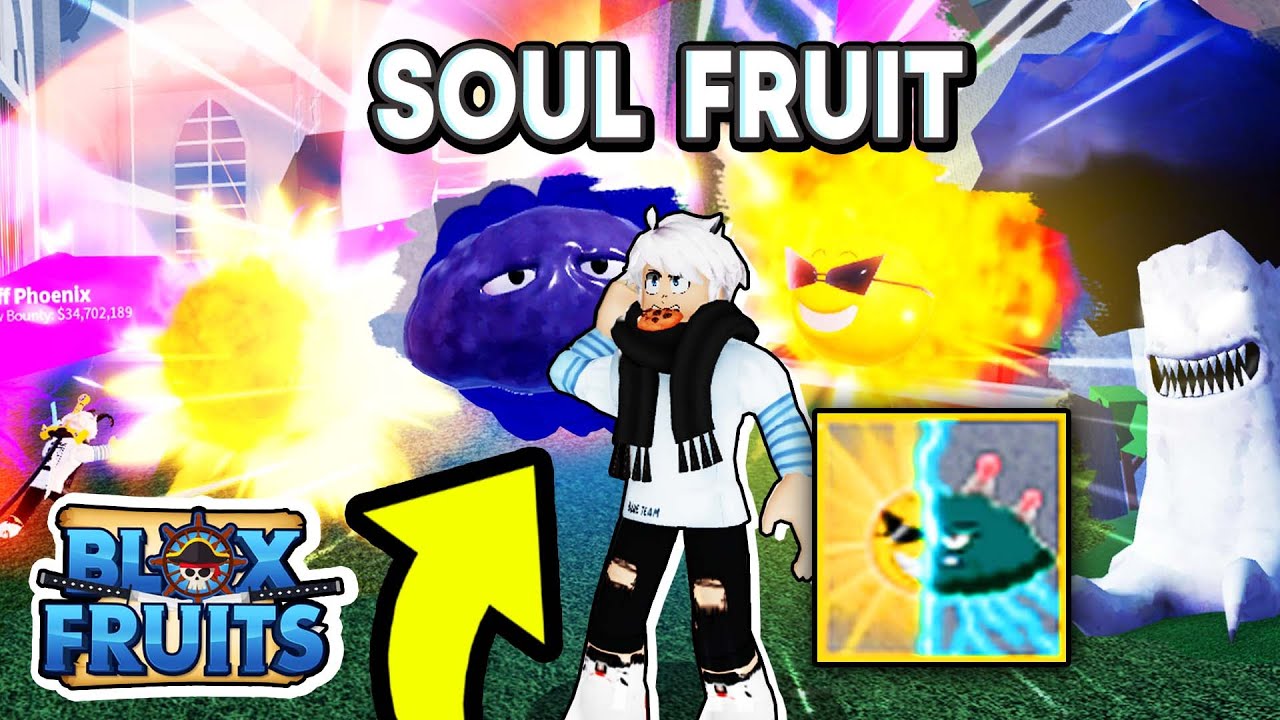 COMPARANDO A NOVA SOUL DO BLOX FRUITS COM A ANTIGA + SHOWCASE