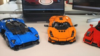 [Bản gốc] LEGO Aston Martin Valkyrie, Koenigsegg Regera, Ferrari Enzo