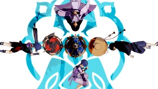 [Genshin Impact MMD/Wanderer Shenghe] You can definitely see me in your eyes (ｱﾝﾉｳﾝﾏザｰｰｽ)