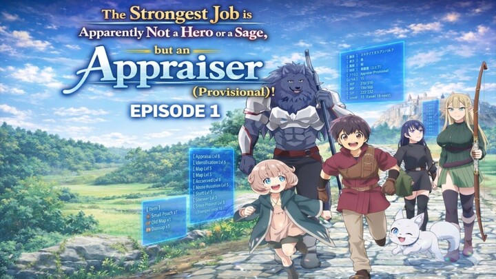 The Strongest Job is Apparently Not a Hero or a Sage, but an Appraiser (Provisional)!