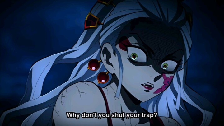 The Power of Daki Upper Rank Demon in Demon Slayer