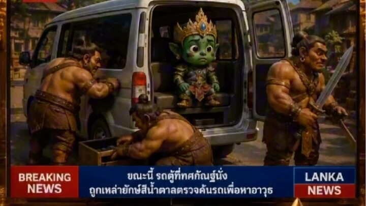 ใครจะยึดอาวุธหนุมาน…นอกเสียจาก..? Ep3/3 #animation #หนุมาน #viral #ทศกัณฐ์ #ตัวป่วนลงกรุง