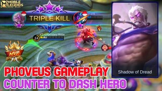 New Hero Phoveus Shadow Of Dread | Phoveus Gameplay | Mobile Legends Bang Bang