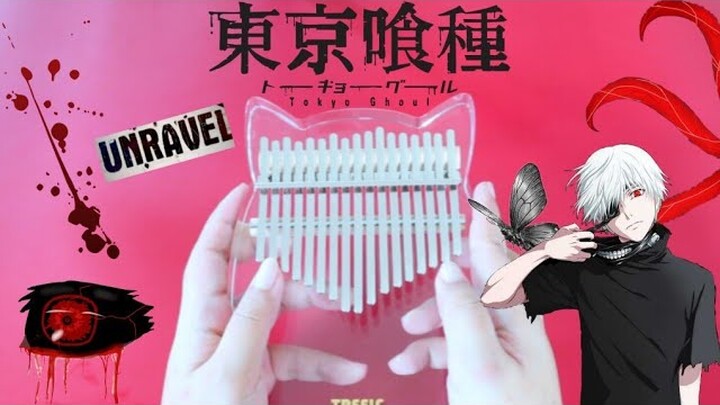 Tokyo Ghoul OP Unravel - TK | Kalimba Cover with Tabs ♡