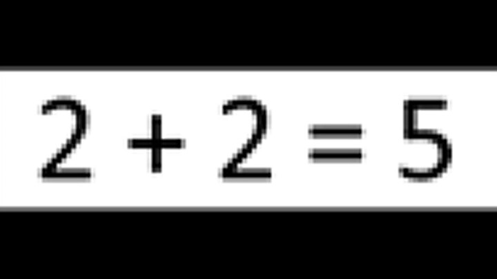 Proof 2 + 2 = 5