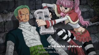 perona merindukan mainannya yaitu zoro