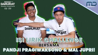 PECAH ABIS! Pandji VS Mal Jupri Main Isi Lirik Be With Me | OST. Mendarat Darurat