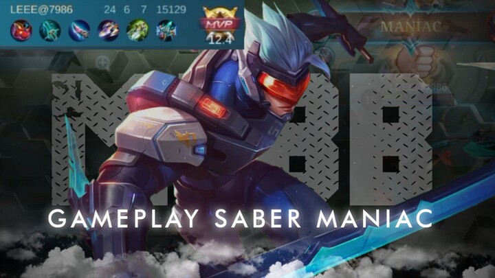 MLBB Gameplay Kekalahan Saber KILL 24