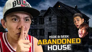 HIDE AND SEEK sa ABANDONED HOUSE! (GRABE TO!)