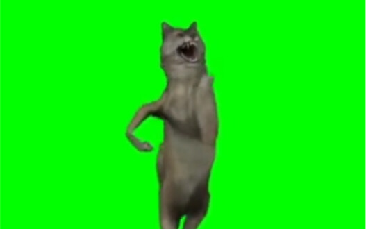 Vật liệu màn hình xanh Dancing Wolf GB