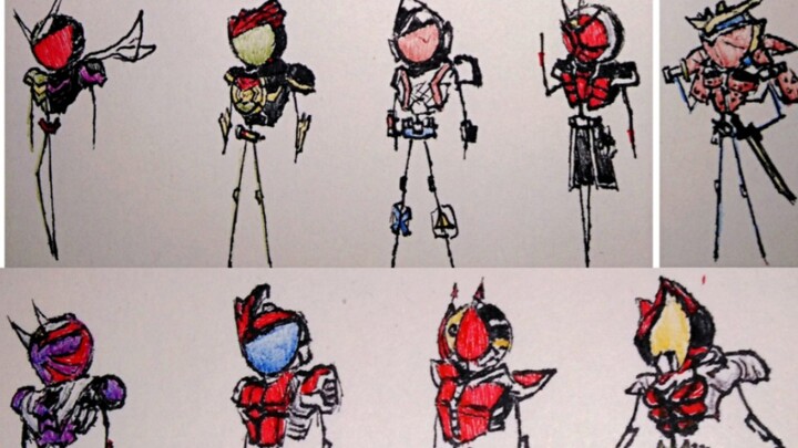 Kamen Rider แต่เวอร์ชั่น stickman