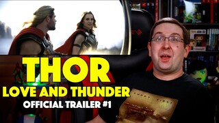 REACTION! Thor: Love and Thunder Trailer #1 -Marvel Chris Hemsworth Movie 2022